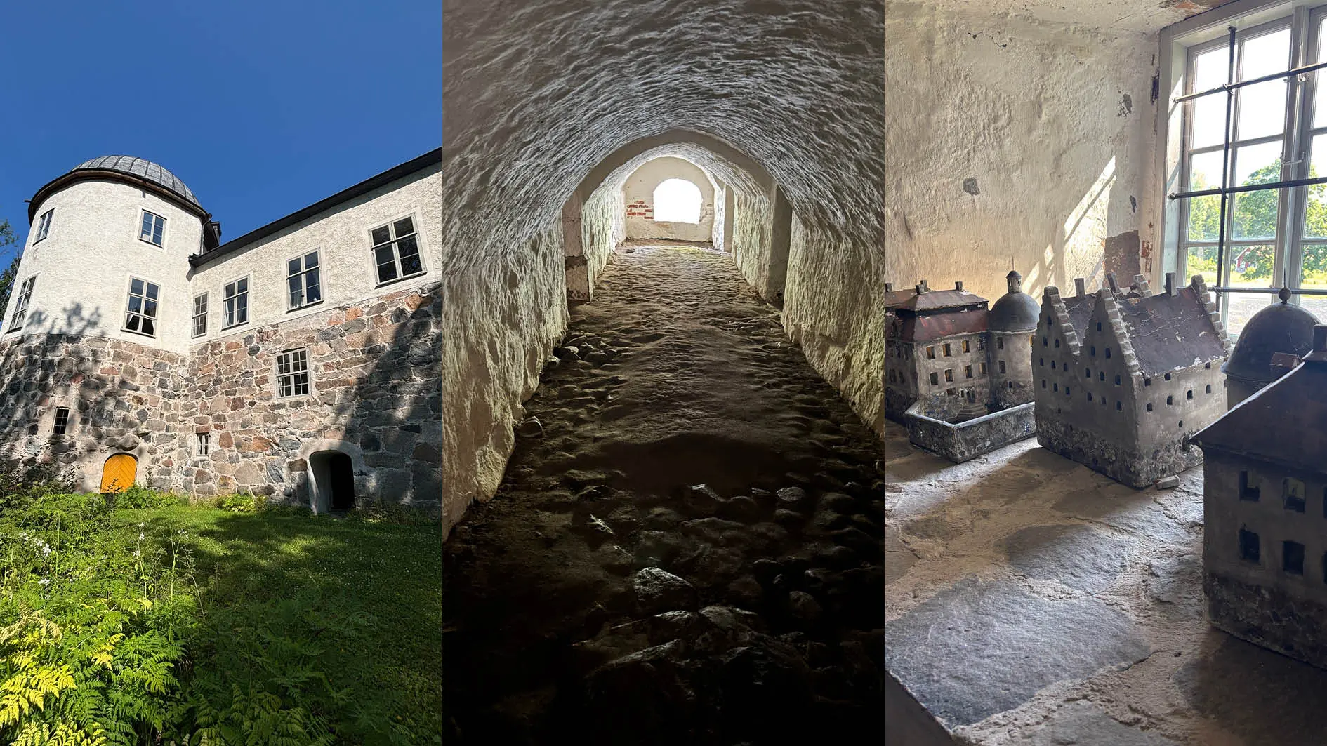 Konstverk av Karin Walde, Penningby collage.