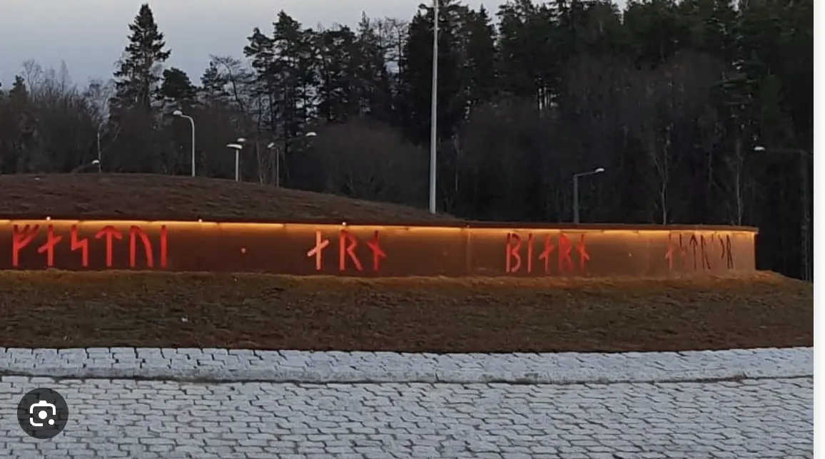 Konstverk av Karin Walde.